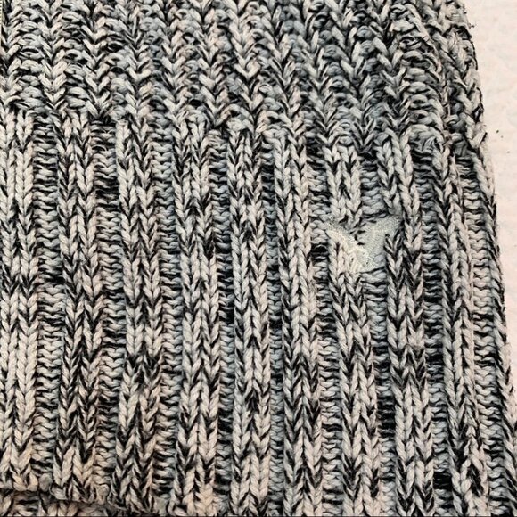 𝅺american Eagle Outfitters🖤White/Black Long Sleeve Cropped Pullover Sweat… - Picture 7 of 10